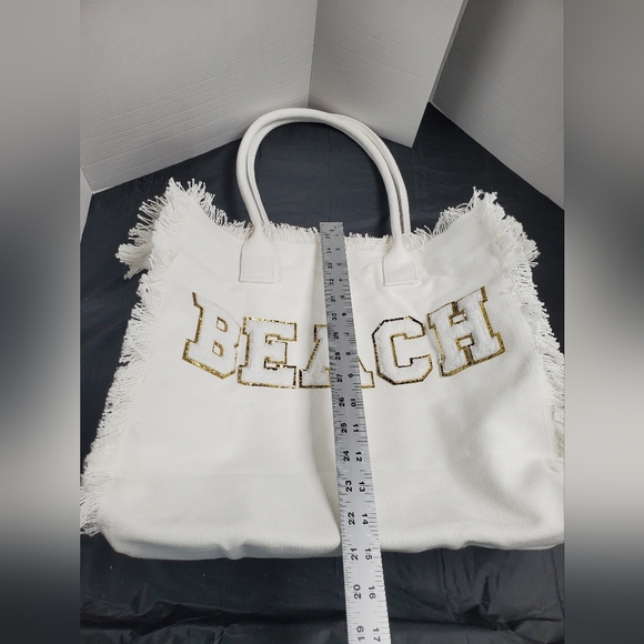 NWOT Women's Beach Shoulder Summer Tote Bag - Picture 6 of 12